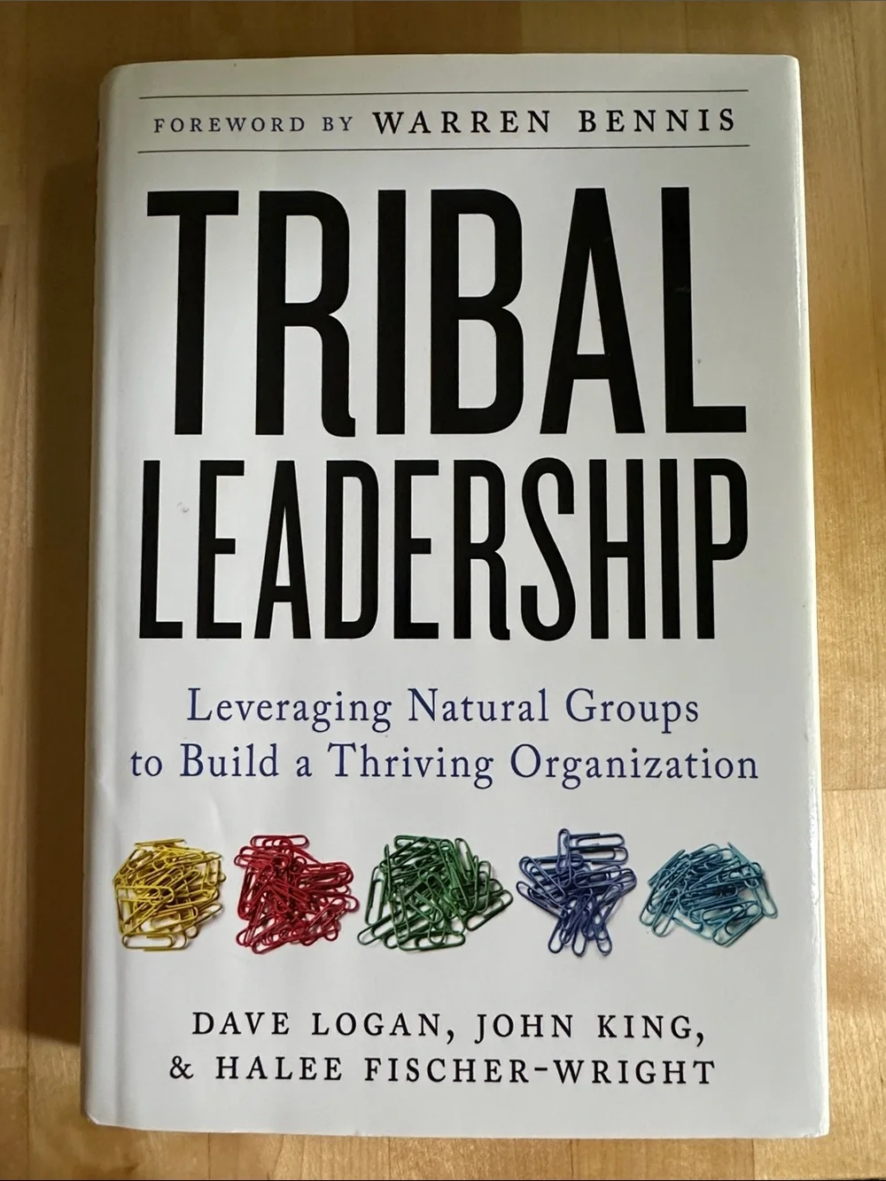 Tribal Leadership by Dave Logan hardcover book